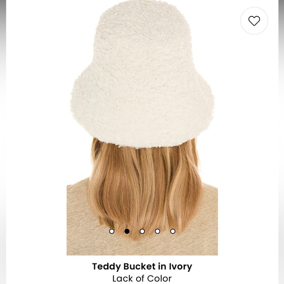Lack of Color Teddy Sherpa bucket hat - Picture 2 of 8